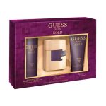 Guess Gold Gift Set EDT 75 ml + Shower Gel 200 ml + Body Spray 226ml