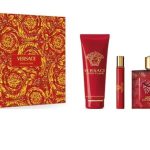 Versace Eros Flame 100ml EDP + 150ml Shower Gel + 10ml EDP for Men GIFT SET